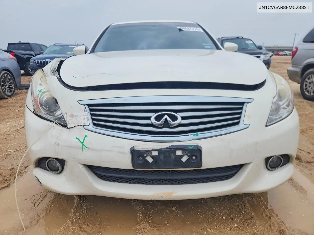 2015 Infiniti Q40 Base VIN: JN1CV6AR8FM523821 Lot: 60637076