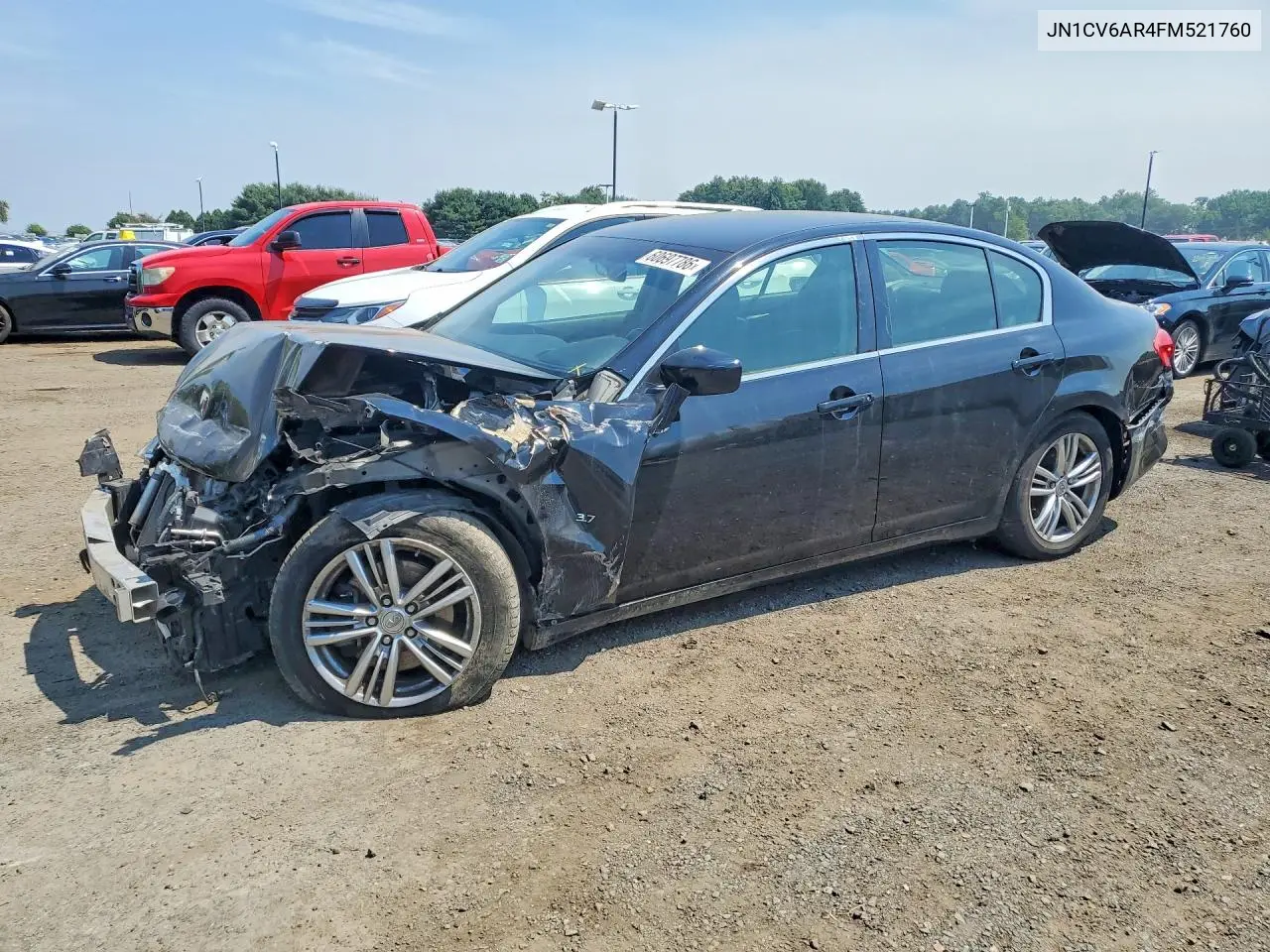 2015 Infiniti Q40 Base VIN: JN1CV6AR4FM521760 Lot: 60697786