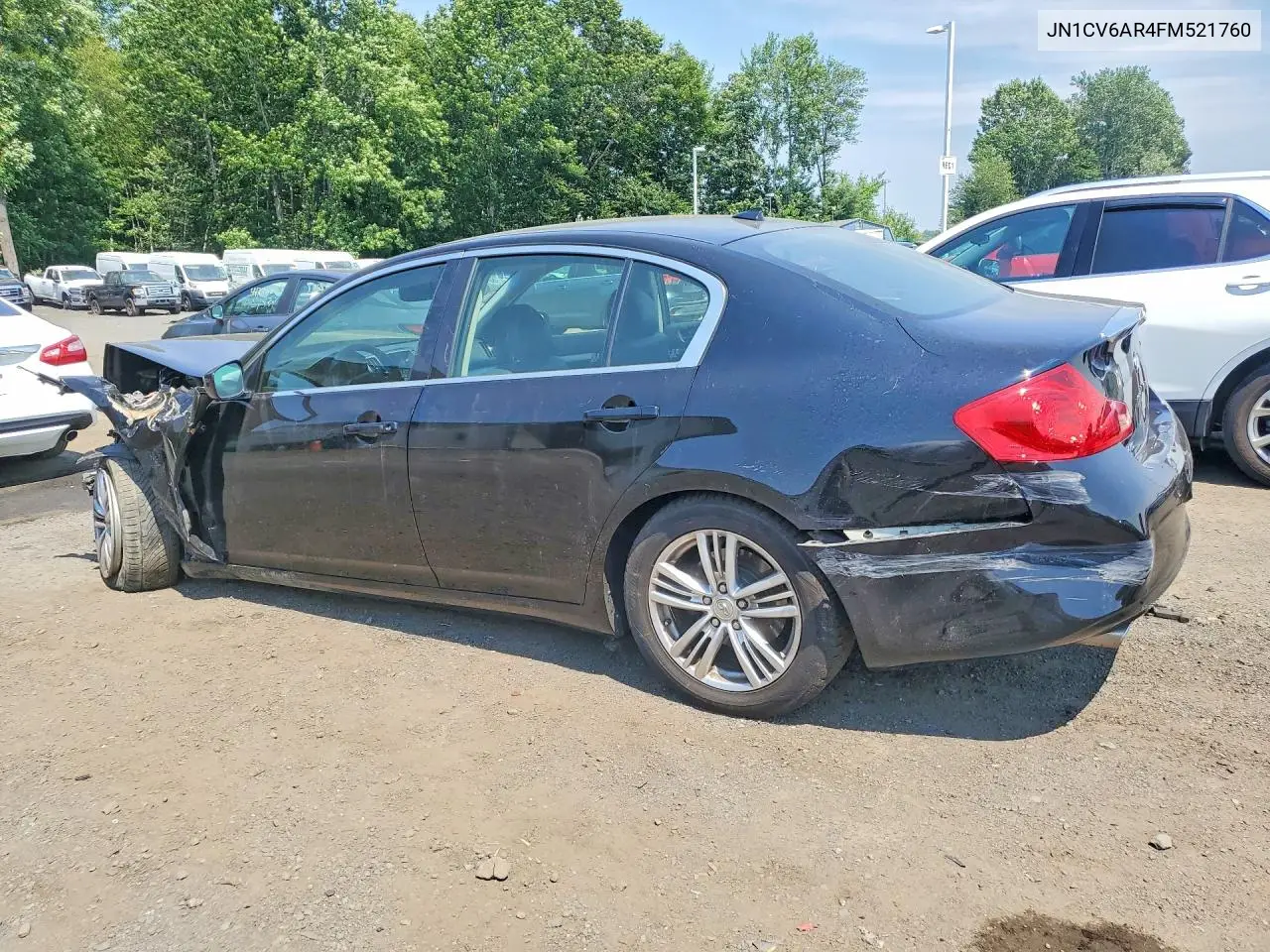 2015 Infiniti Q40 Base VIN: JN1CV6AR4FM521760 Lot: 60697786