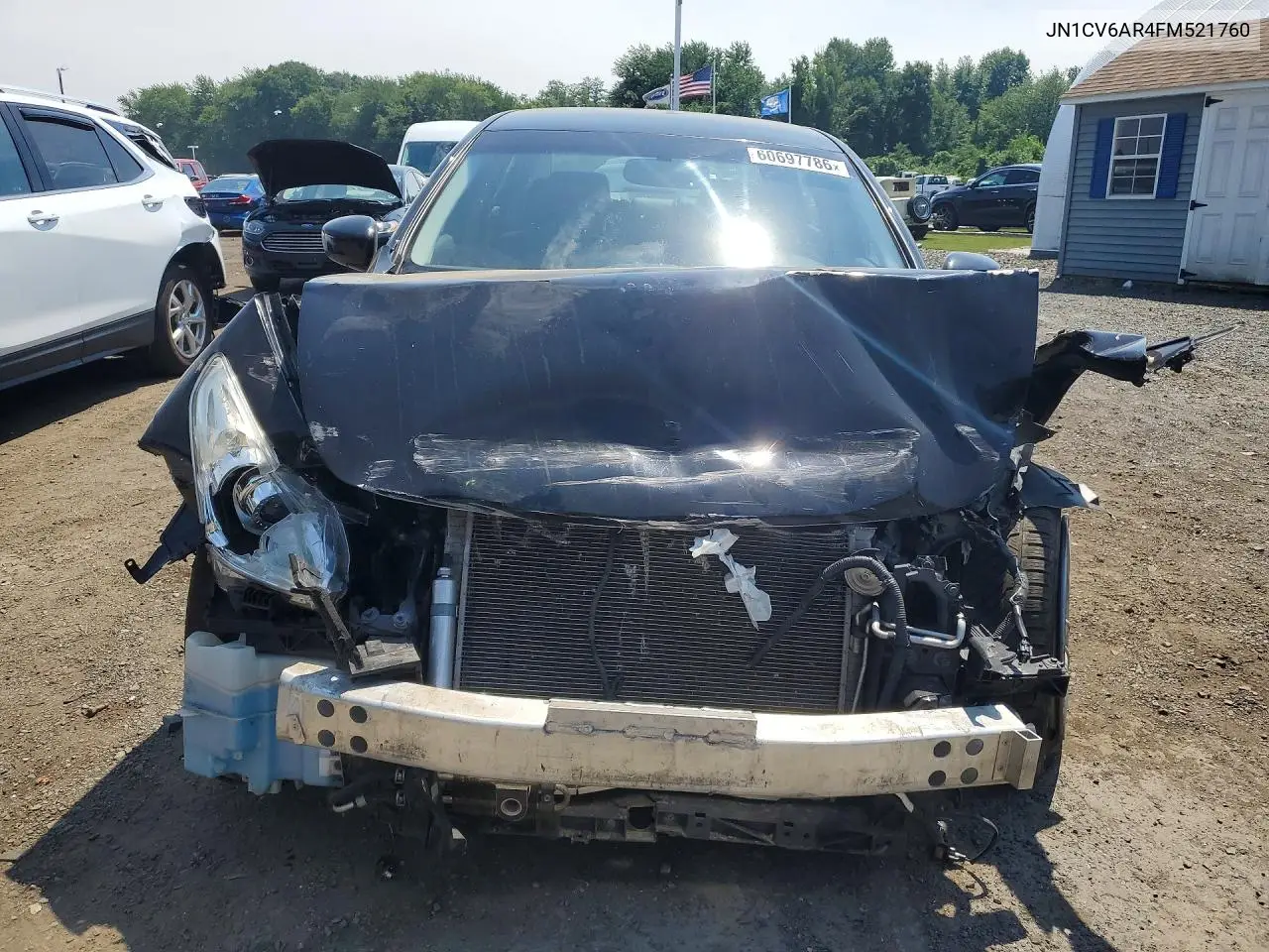 2015 Infiniti Q40 Base VIN: JN1CV6AR4FM521760 Lot: 60697786