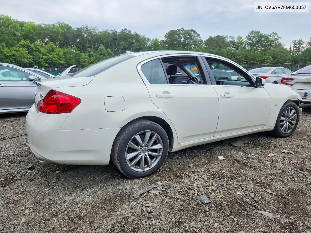 2015 Infiniti Q40 Base VIN: JN1CV6AR7FM650057 Lot: 60875466