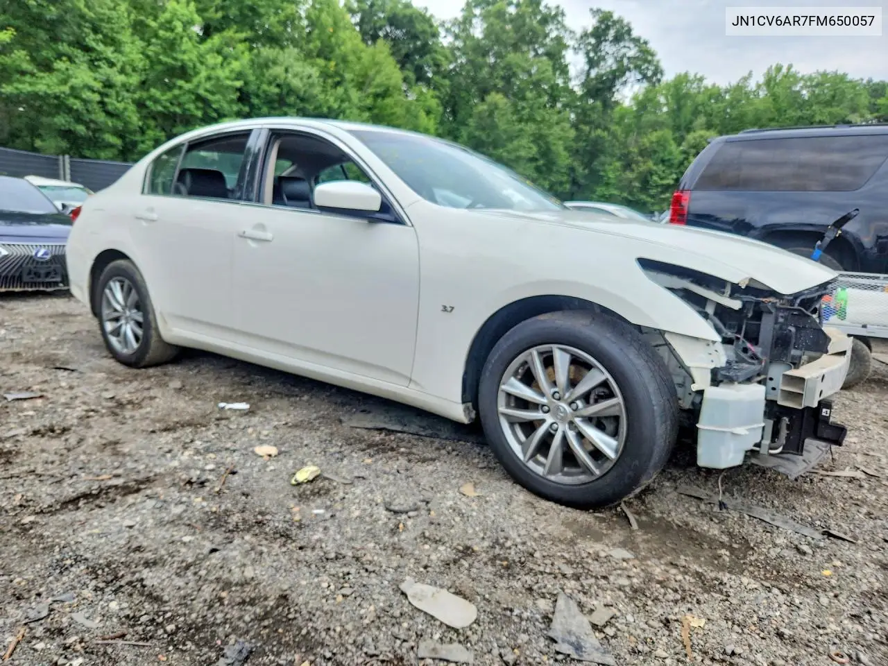 2015 Infiniti Q40 Base VIN: JN1CV6AR7FM650057 Lot: 60875466