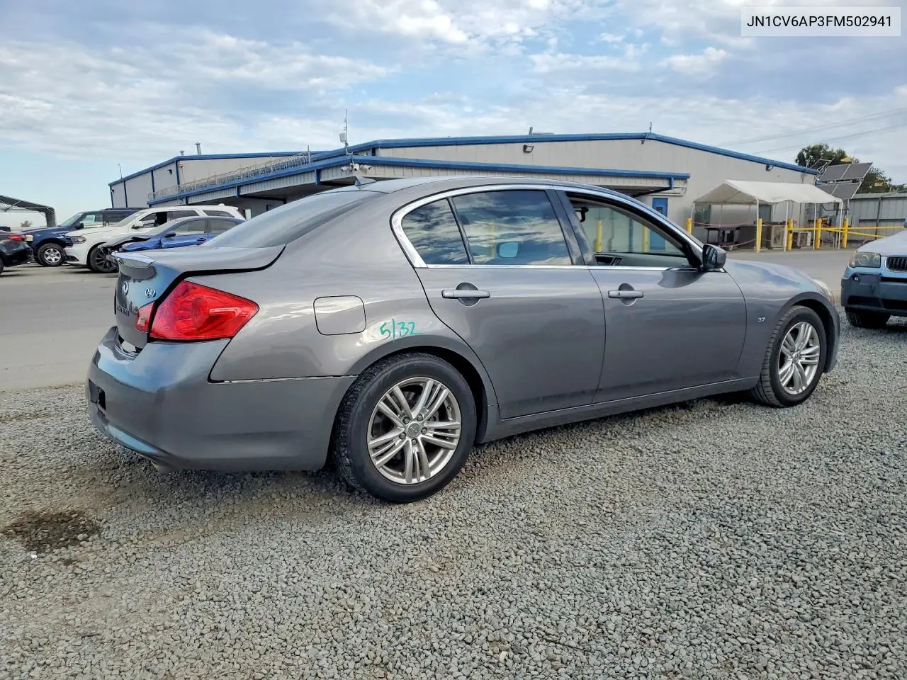 2015 Infiniti Q40 Base VIN: JN1CV6AP3FM502941 Lot: 61627266