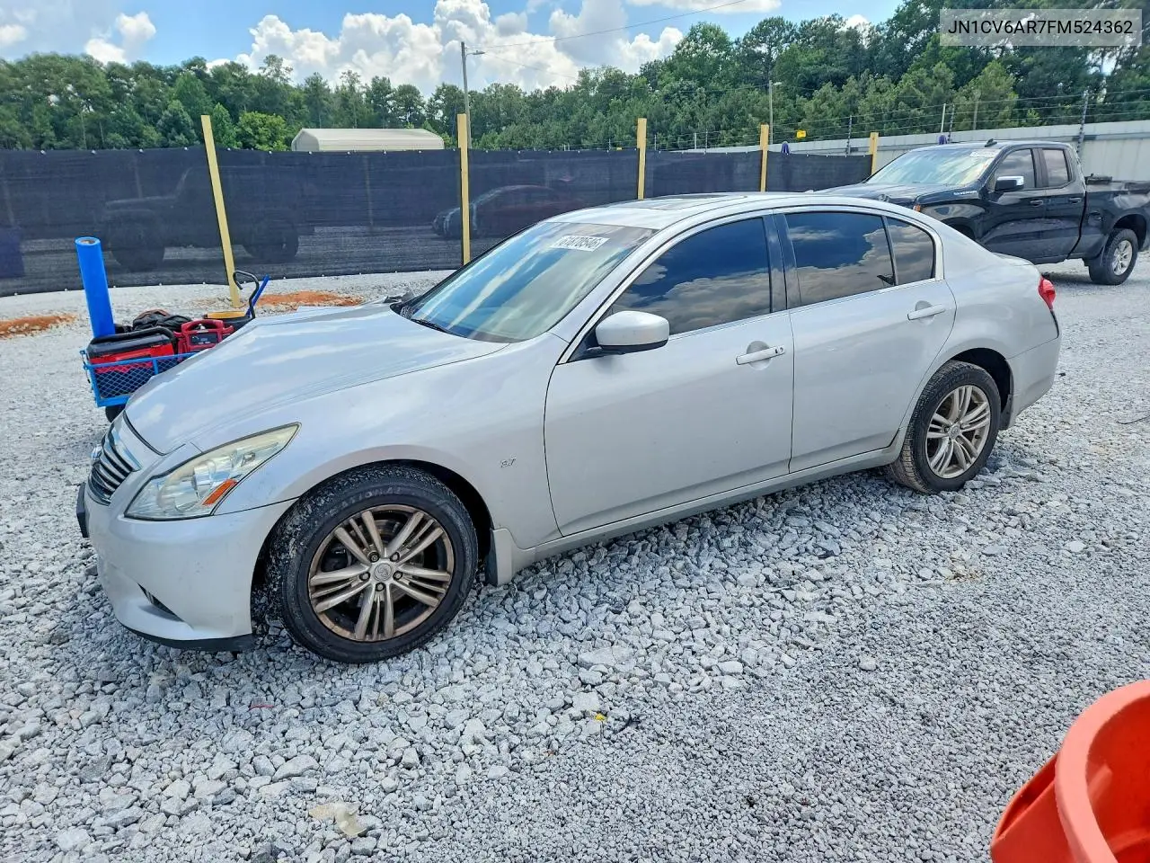 2015 Infiniti Q40 Base VIN: JN1CV6AR7FM524362 Lot: 61870546