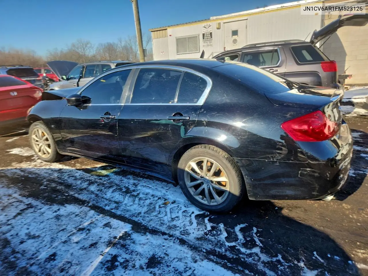 2015 Infiniti Q40 Base VIN: JN1CV6AR1FM523126 Lot: 96414345