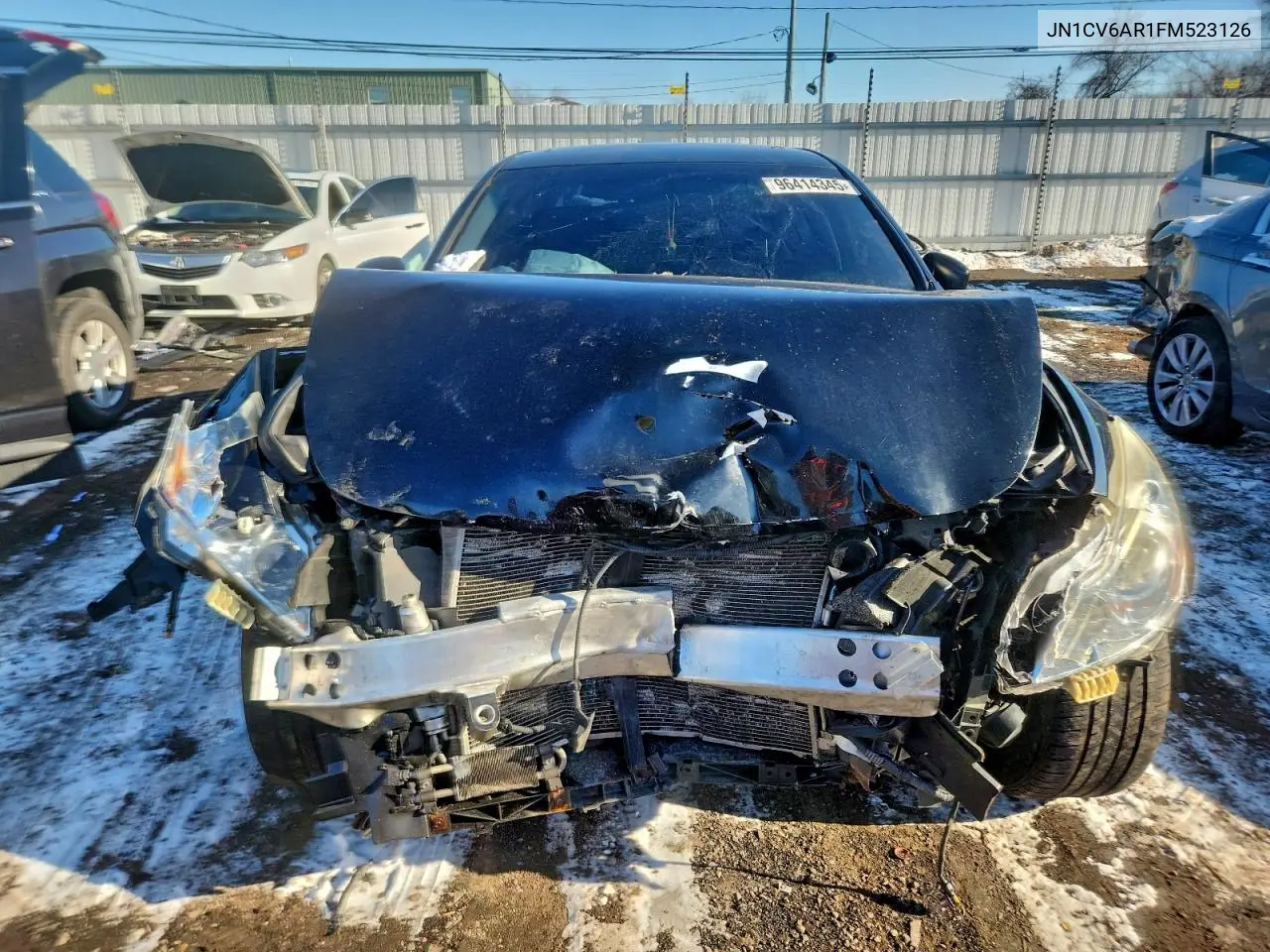 2015 Infiniti Q40 Base VIN: JN1CV6AR1FM523126 Lot: 96414345
