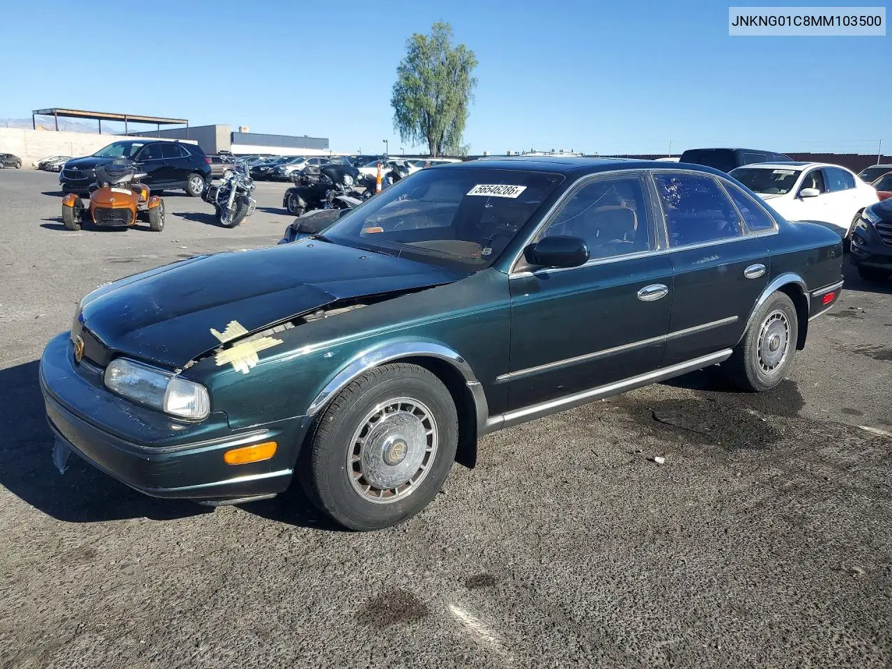 1991 Infiniti Q45 Base VIN: JNKNG01C8MM103500 Lot: 56546286