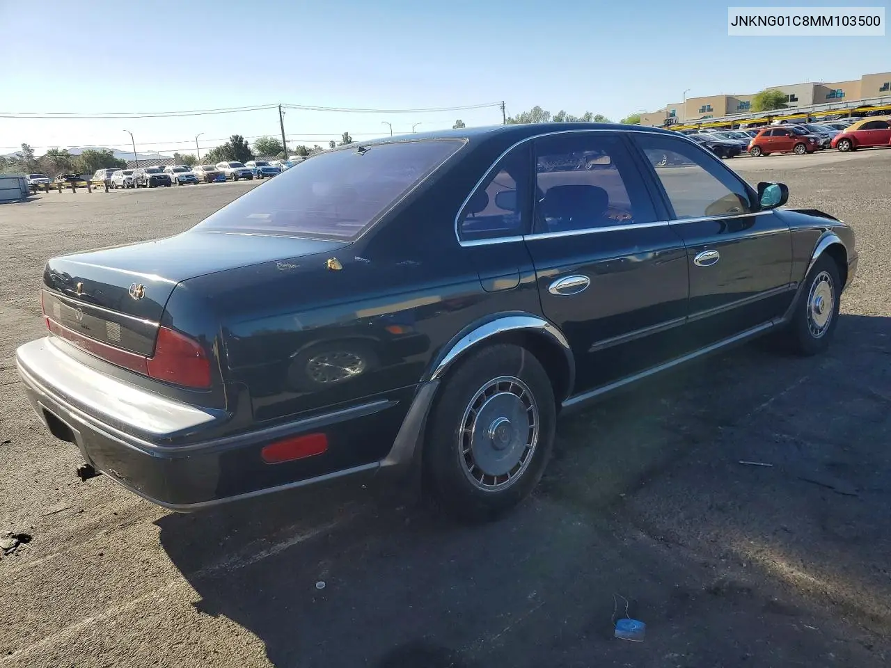 1991 Infiniti Q45 Base VIN: JNKNG01C8MM103500 Lot: 56546286