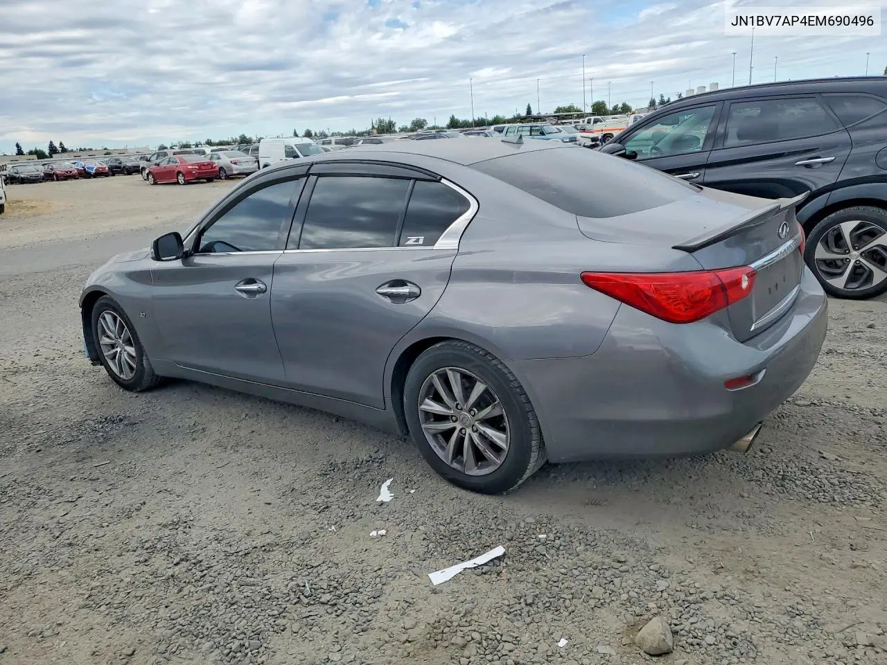 2014 Infiniti Q50 Premium VIN: JN1BV7AP4EM690496 Lot: 57497976