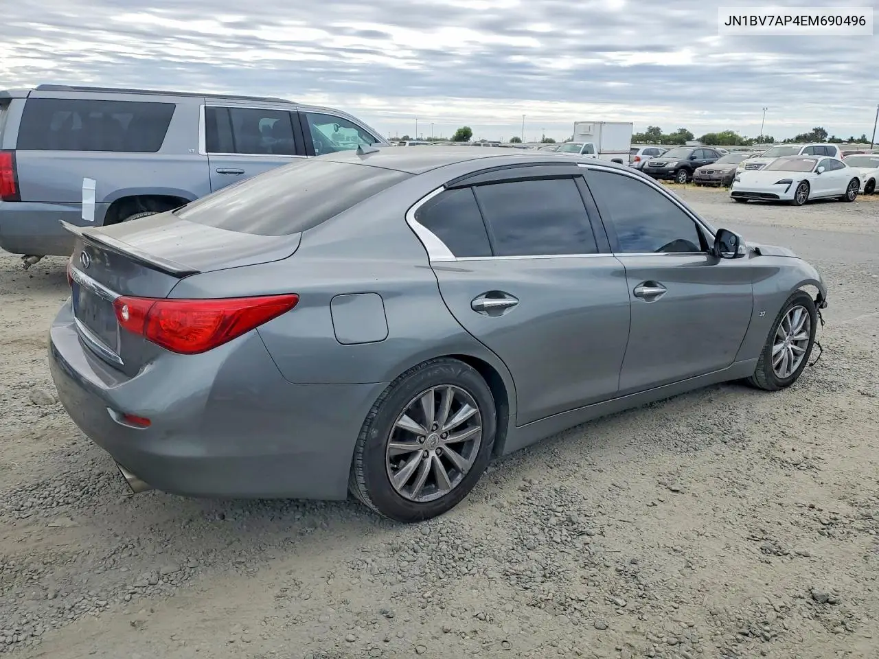 2014 Infiniti Q50 Premium VIN: JN1BV7AP4EM690496 Lot: 57497976