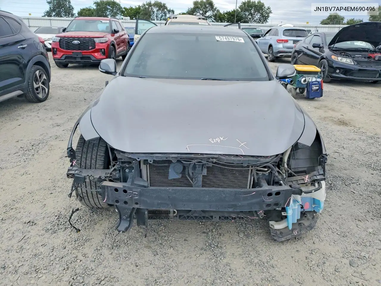 2014 Infiniti Q50 Premium VIN: JN1BV7AP4EM690496 Lot: 57497976