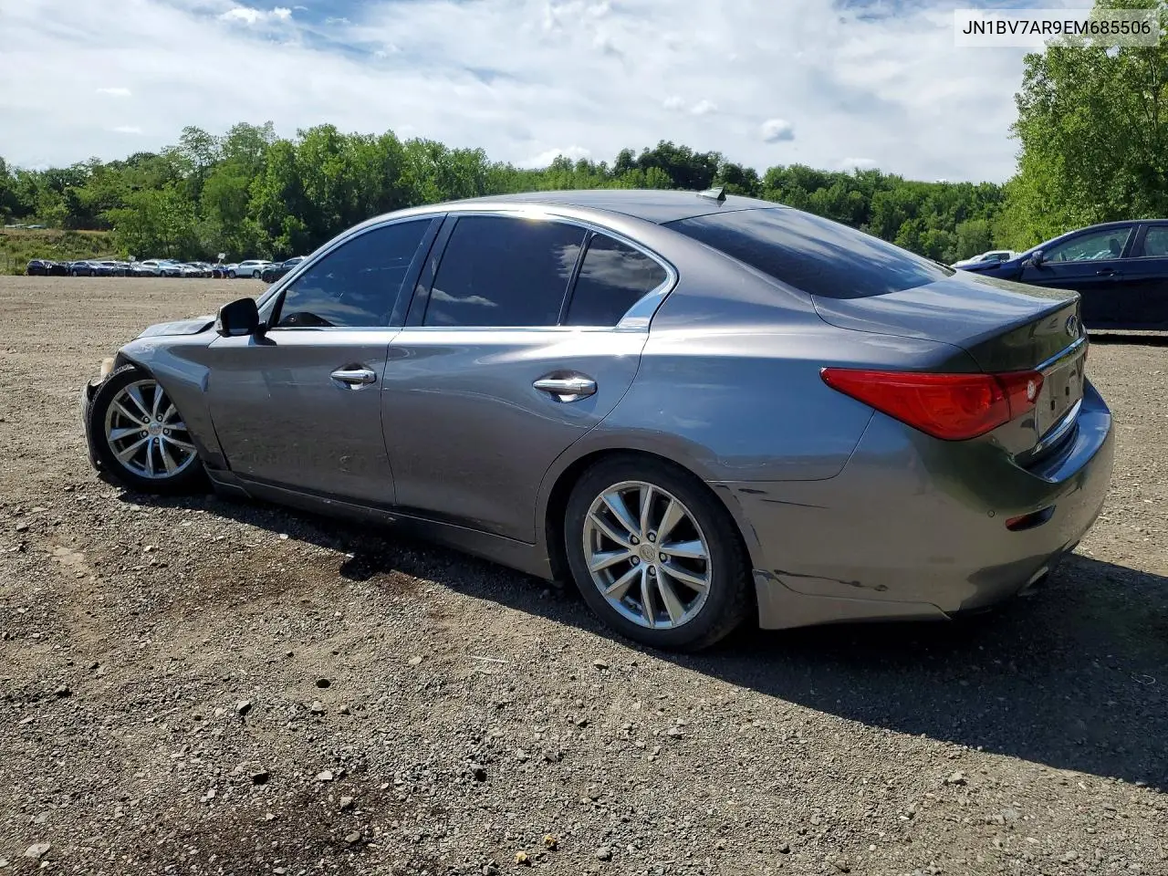 2014 Infiniti Q50 Premium VIN: JN1BV7AR9EM685506 Lot: 58199266