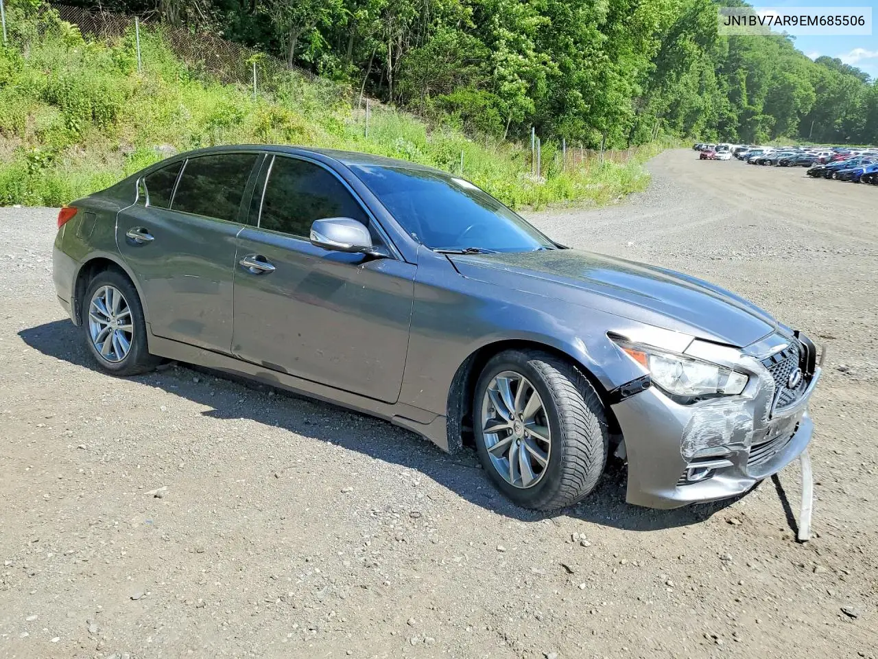2014 Infiniti Q50 Premium VIN: JN1BV7AR9EM685506 Lot: 58199266