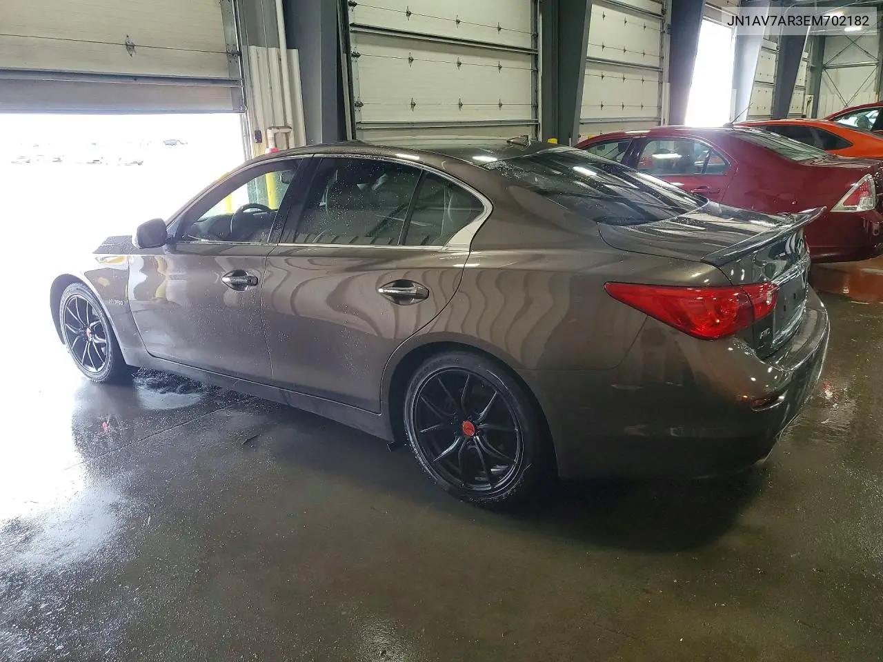 2014 Infiniti Q50 Hybrid Premium VIN: JN1AV7AR3EM702182 Lot: 59297866