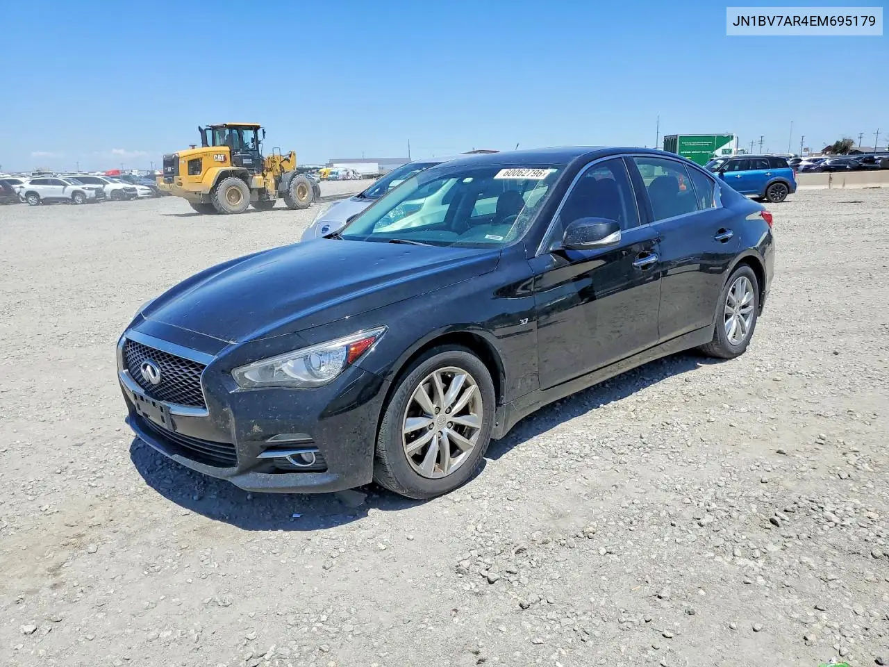 2014 Infiniti Q50 Premium VIN: JN1BV7AR4EM695179 Lot: 60062796