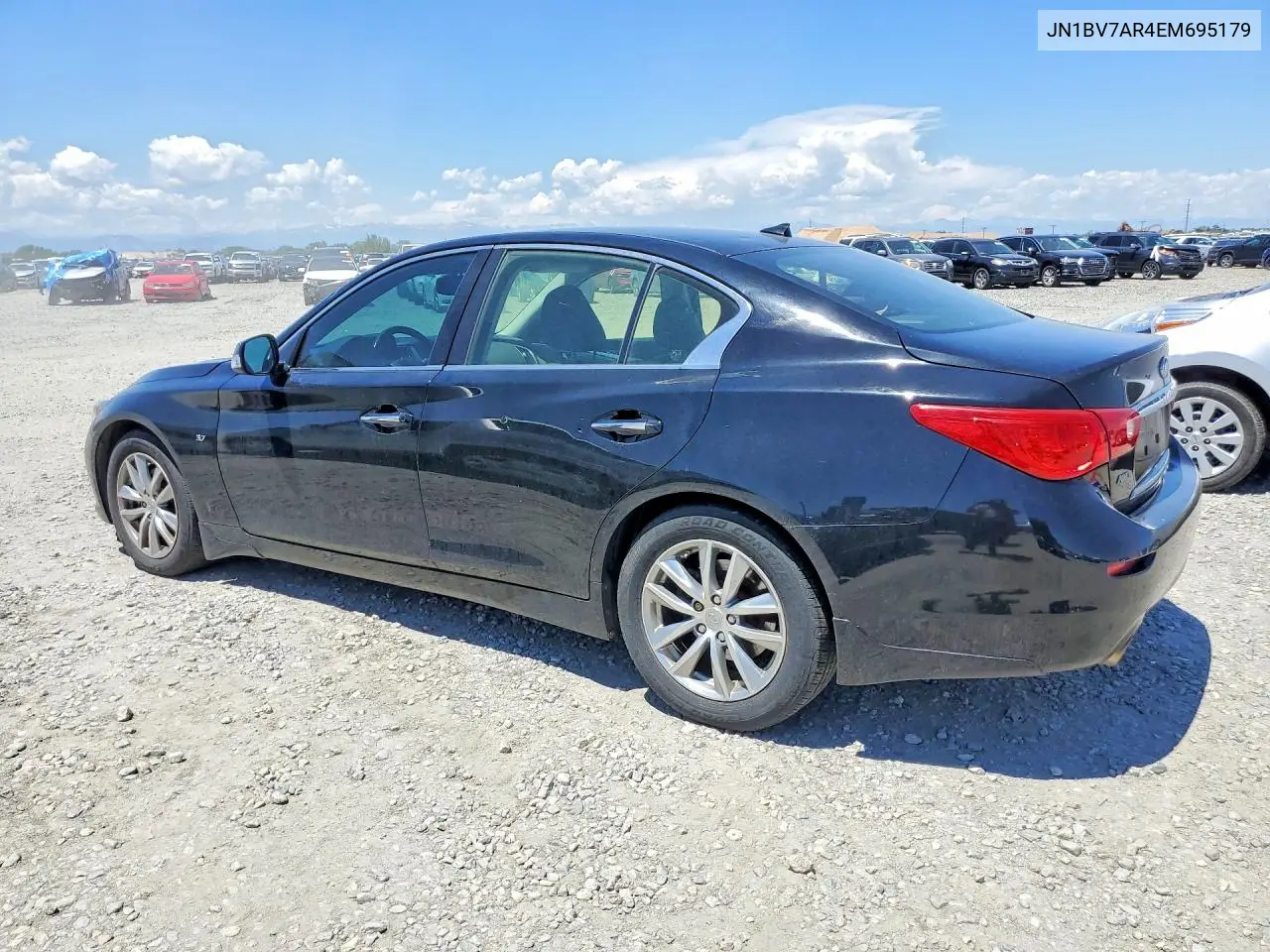 2014 Infiniti Q50 Premium VIN: JN1BV7AR4EM695179 Lot: 60062796