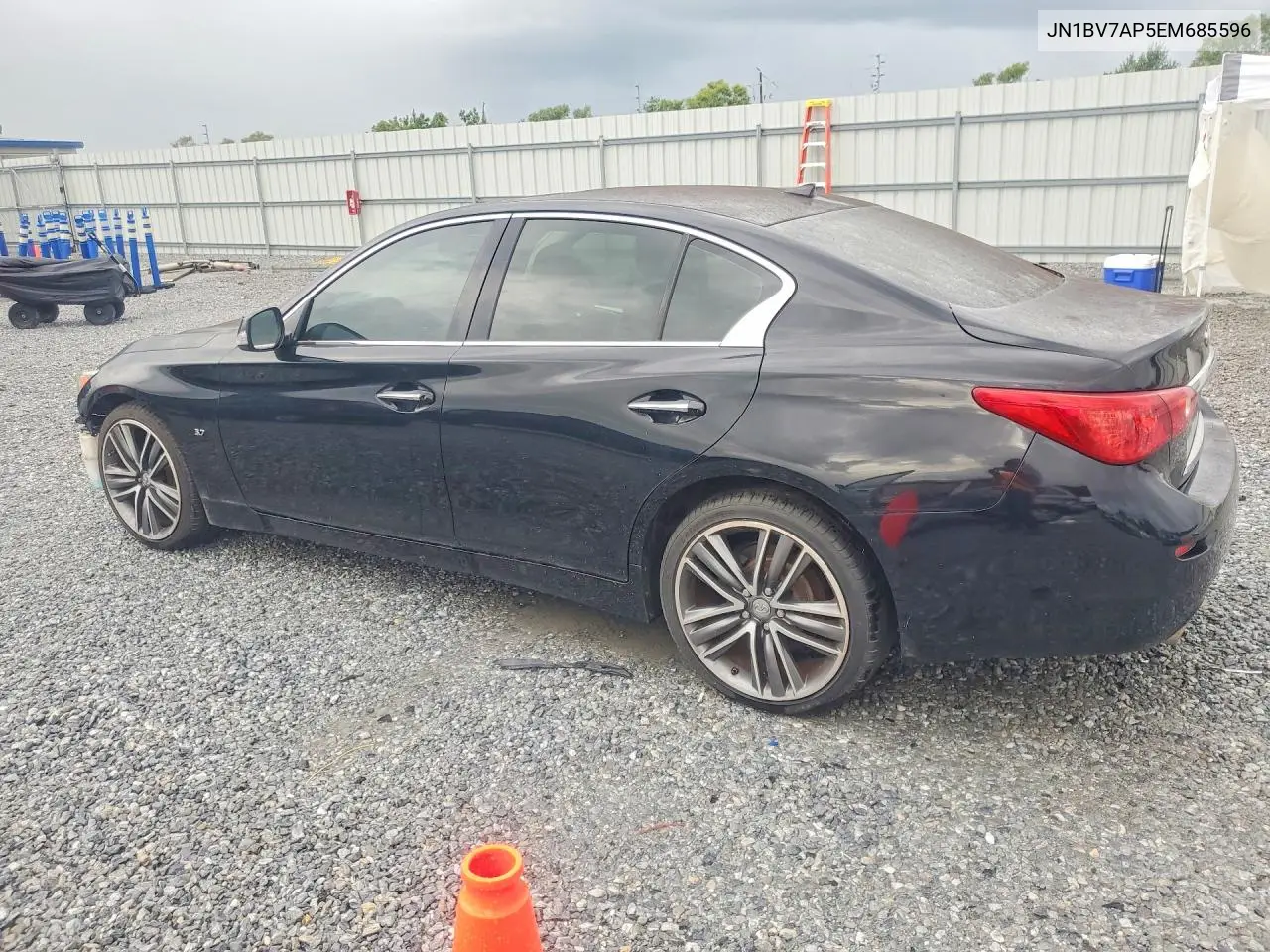 2014 Infiniti Q50 Premium VIN: JN1BV7AP5EM685596 Lot: 60594816