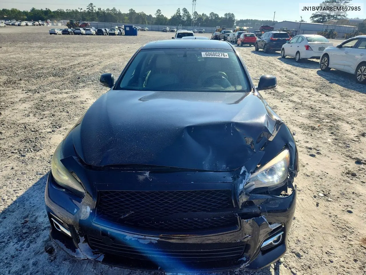 2014 Infiniti Q50 Premium VIN: JN1BV7AR8EM697985 Lot: 60600276