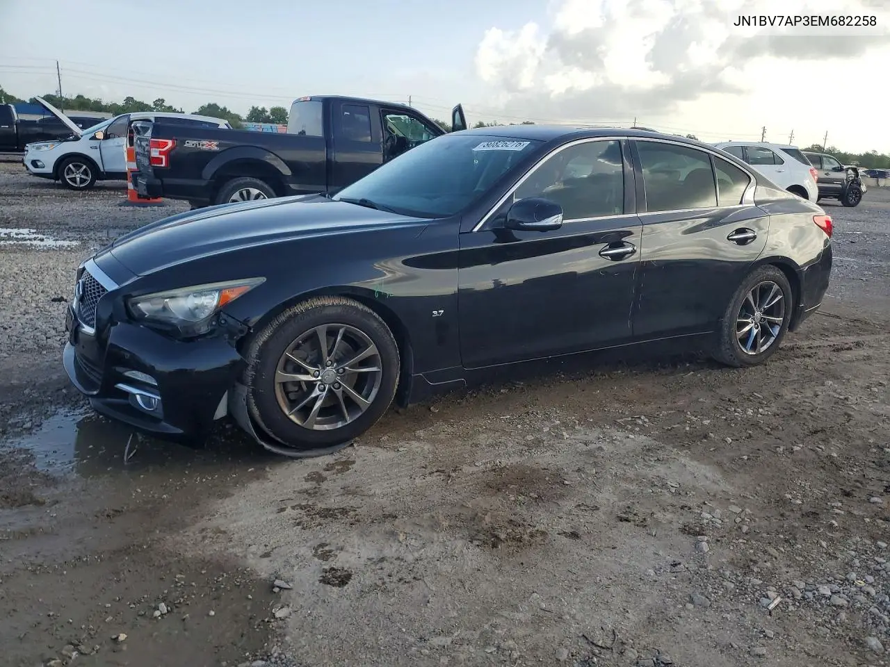 2014 Infiniti Q50 Premium VIN: JN1BV7AP3EM682258 Lot: 60826276