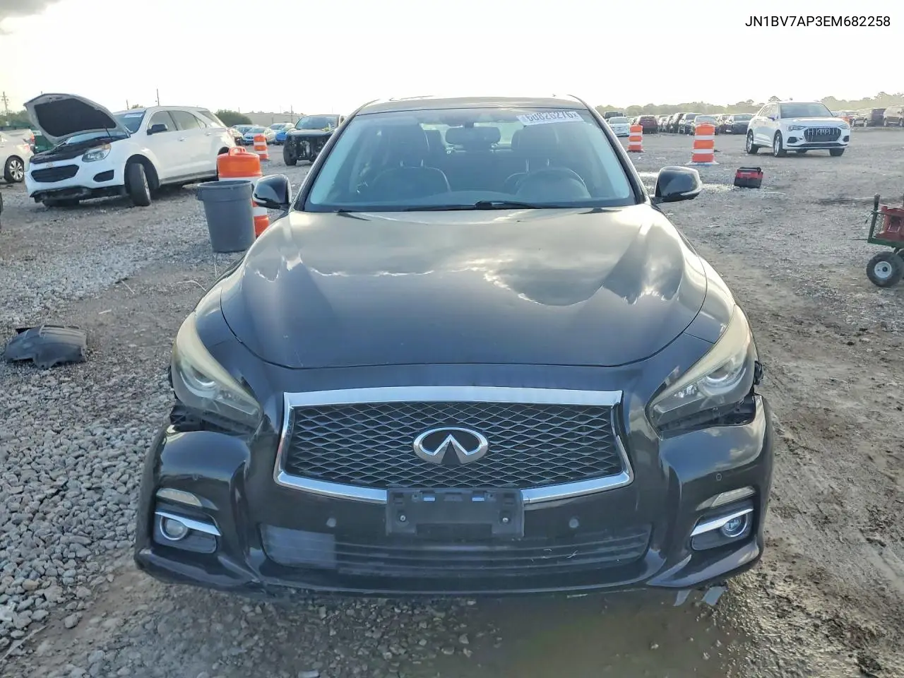 2014 Infiniti Q50 Premium VIN: JN1BV7AP3EM682258 Lot: 60826276