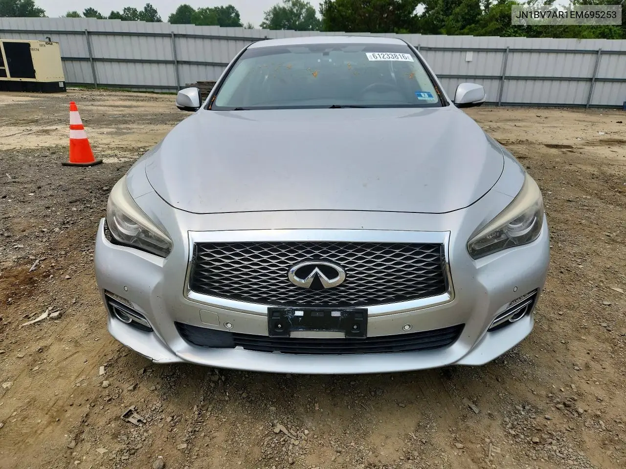2014 Infiniti Q50 Premium VIN: JN1BV7AR1EM695253 Lot: 61233816