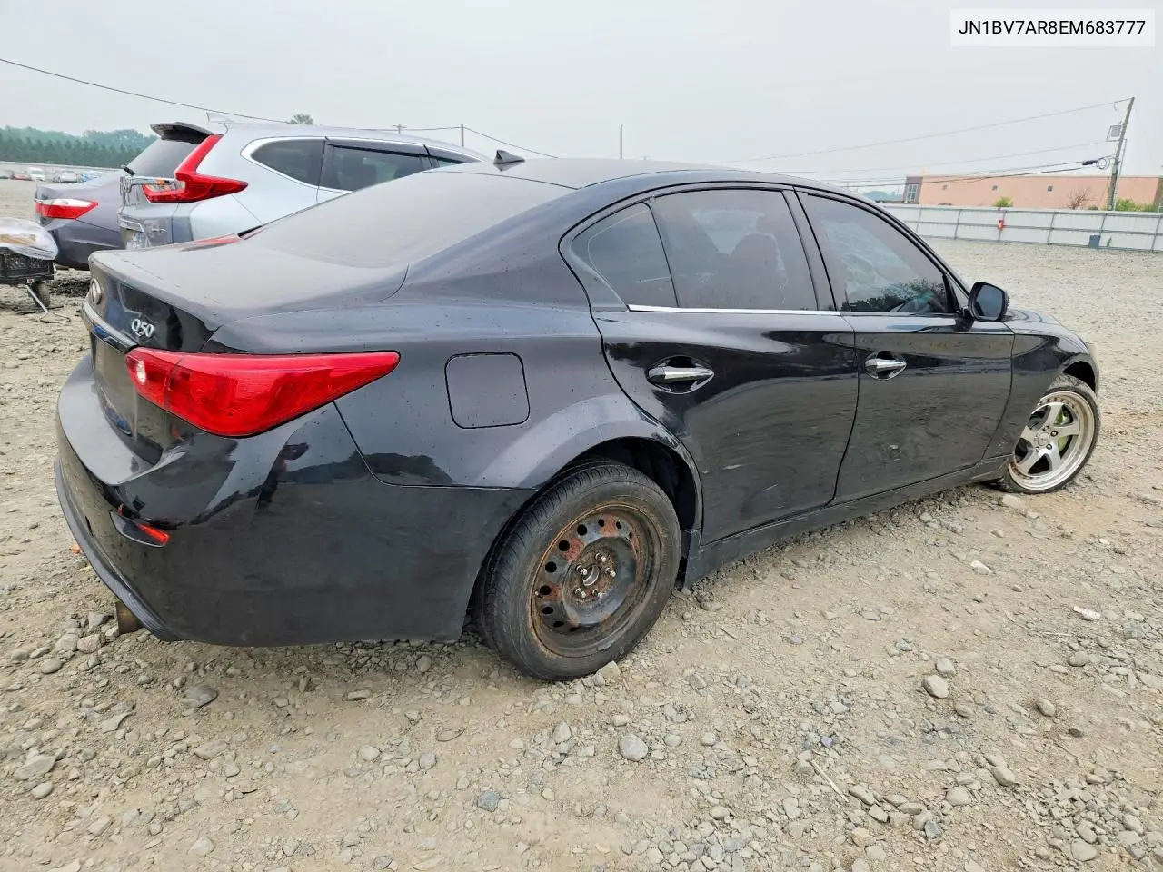 2014 Infiniti Q50 Base VIN: JN1BV7AR8EM683777 Lot: 61279686