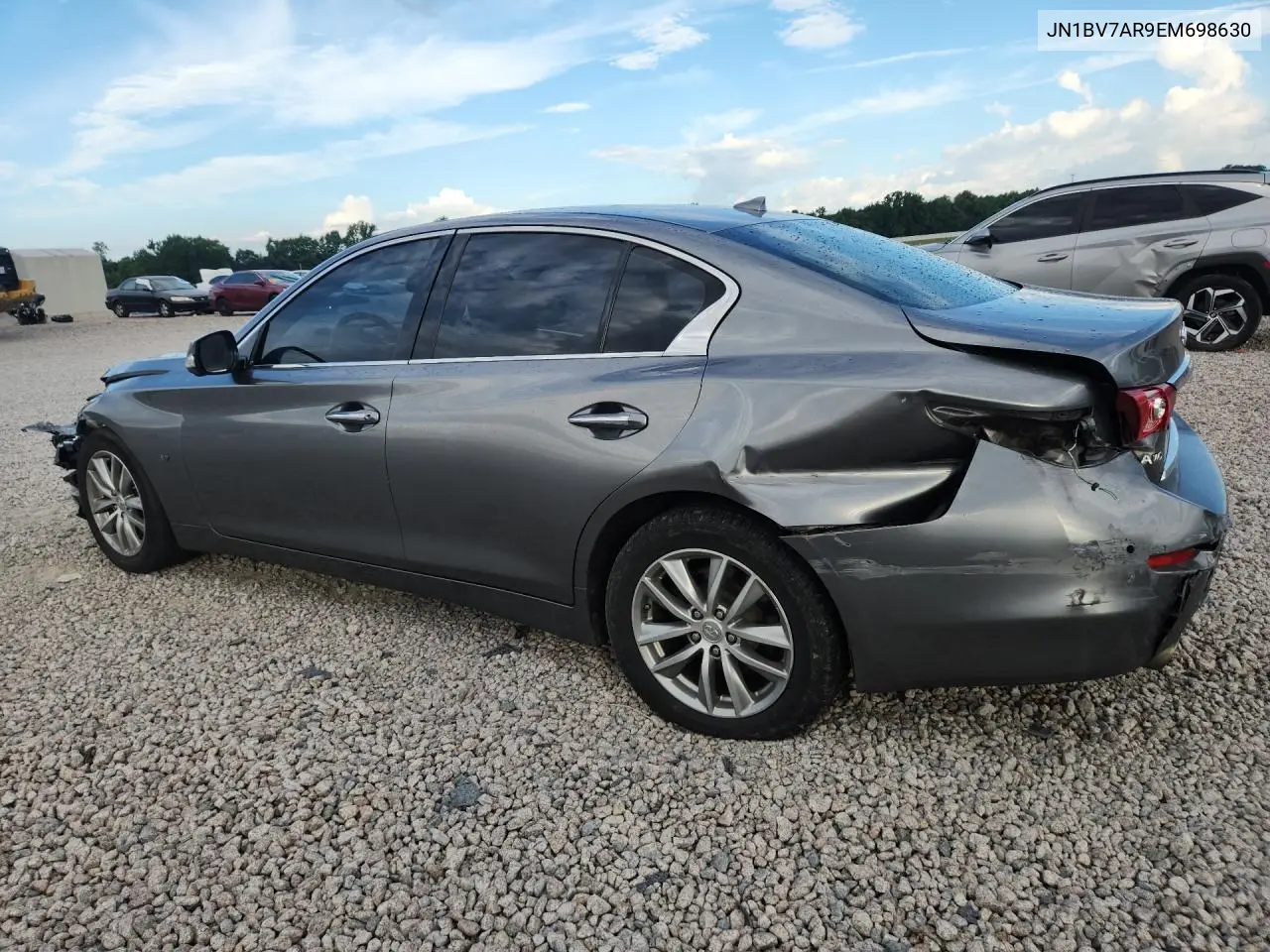 2014 Infiniti Q50 Premium VIN: JN1BV7AR9EM698630 Lot: 61475516