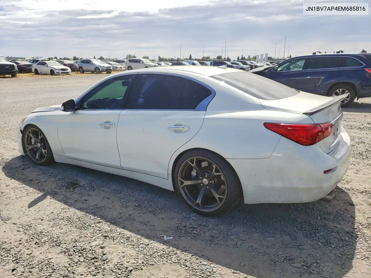 2014 Infiniti Q50 Sport VIN: JN1BV7AP4EM685816 Lot: 61535276
