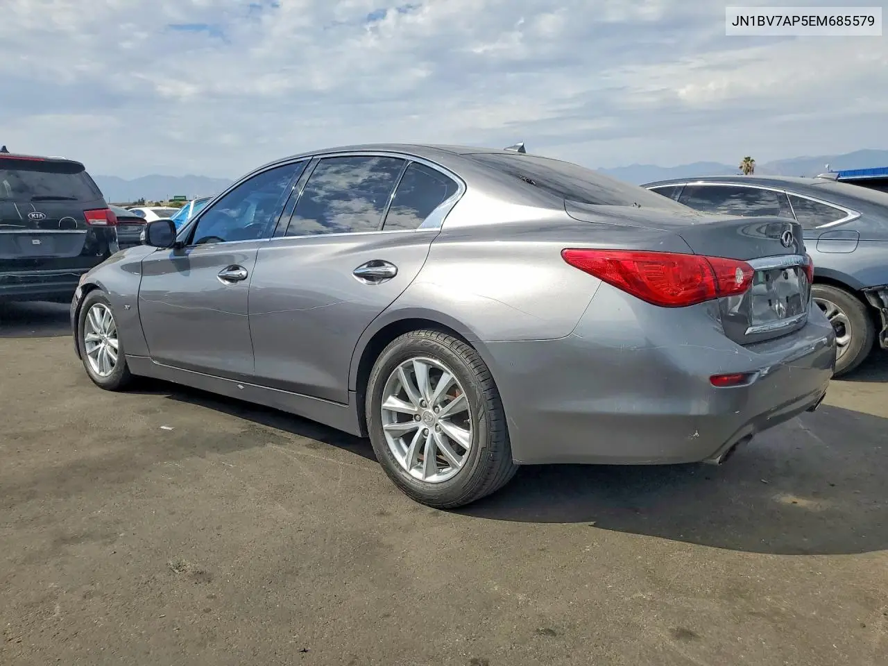 2014 Infiniti Q50 Premium VIN: JN1BV7AP5EM685579 Lot: 61706746