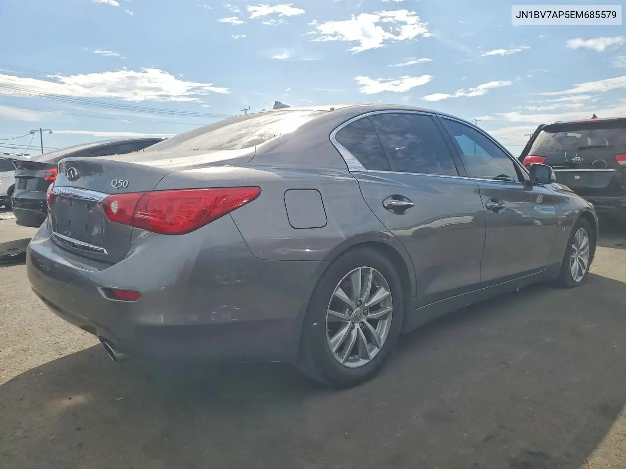 2014 Infiniti Q50 Premium VIN: JN1BV7AP5EM685579 Lot: 61706746