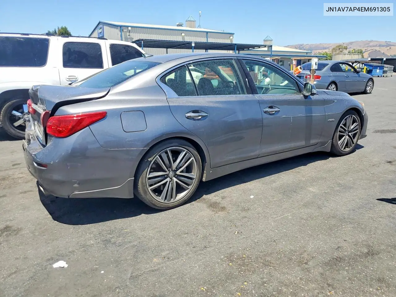 2014 Infiniti Q50 Hybrid Sport VIN: JN1AV7AP4EM691305 Lot: 61876736