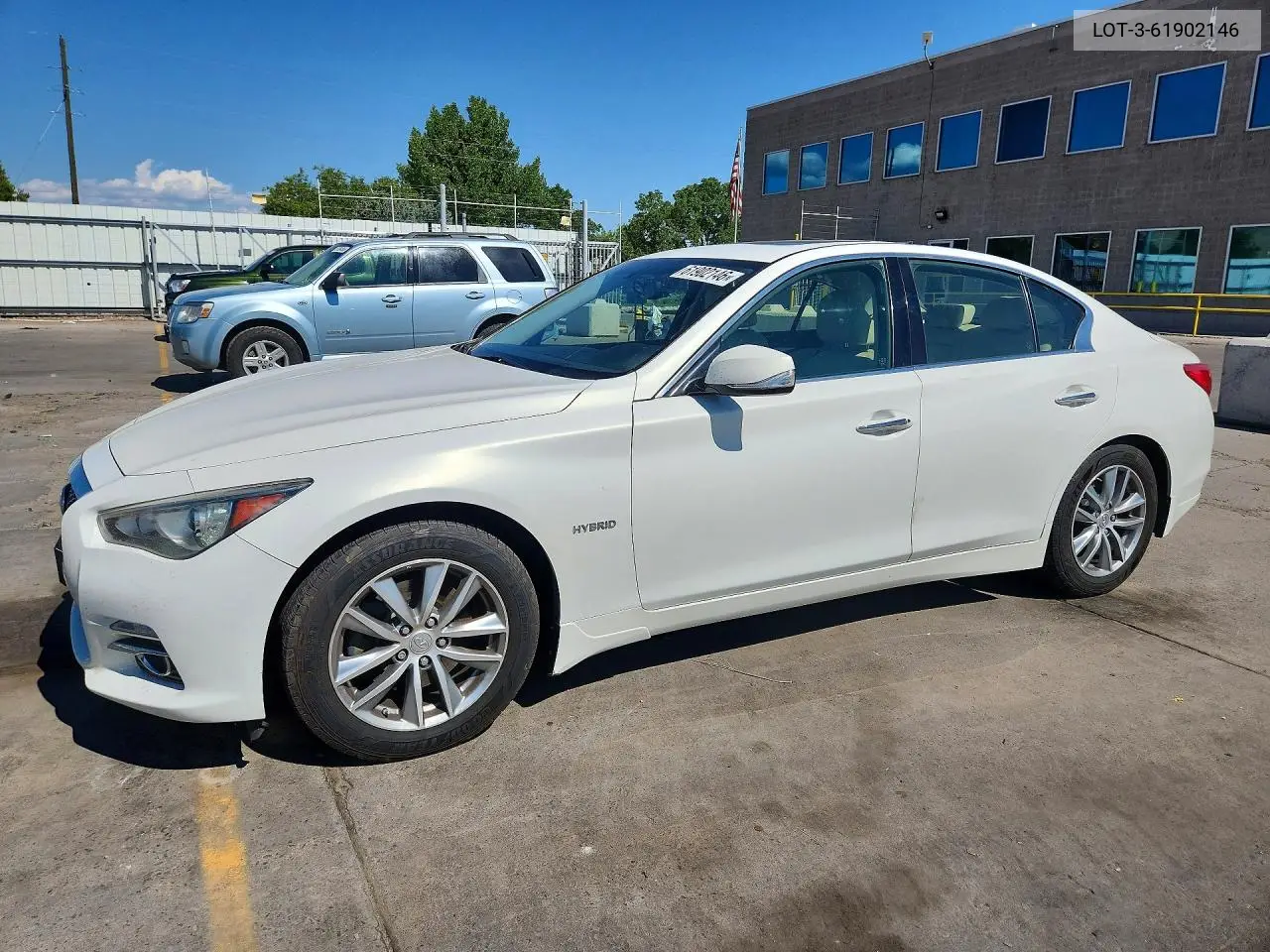2014 Infiniti Q50 VIN: LOT-3-61902146 Lot: 61902146