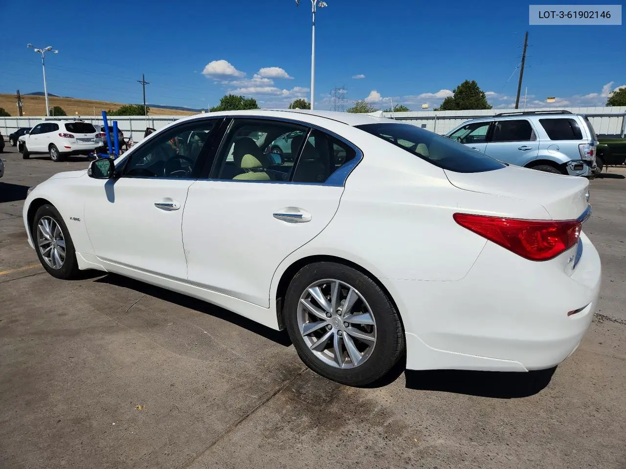 2014 Infiniti Q50 VIN: LOT-3-61902146 Lot: 61902146
