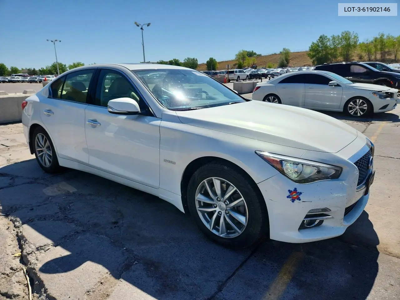 2014 Infiniti Q50 VIN: LOT-3-61902146 Lot: 61902146