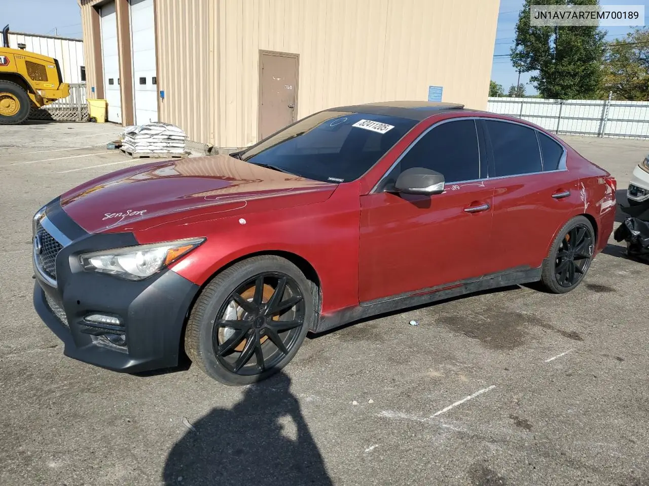 JN1AV7AR7EM700189 2014 Infiniti Q50 Hybrid Premium