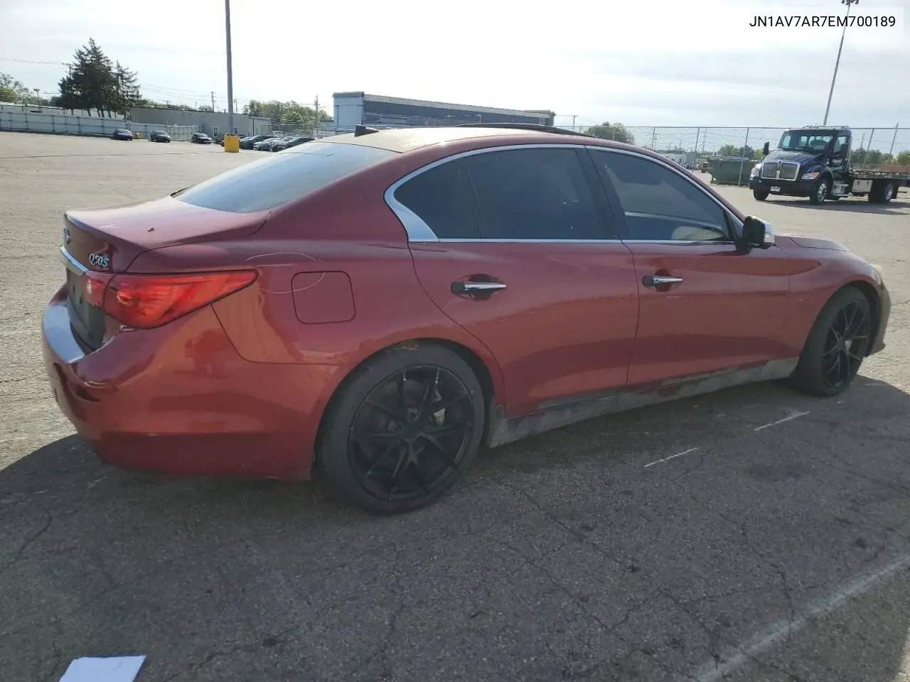 JN1AV7AR7EM700189 2014 Infiniti Q50 Hybrid Premium