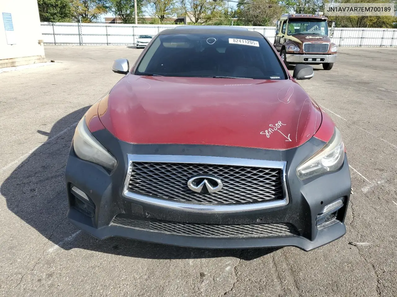 JN1AV7AR7EM700189 2014 Infiniti Q50 Hybrid Premium