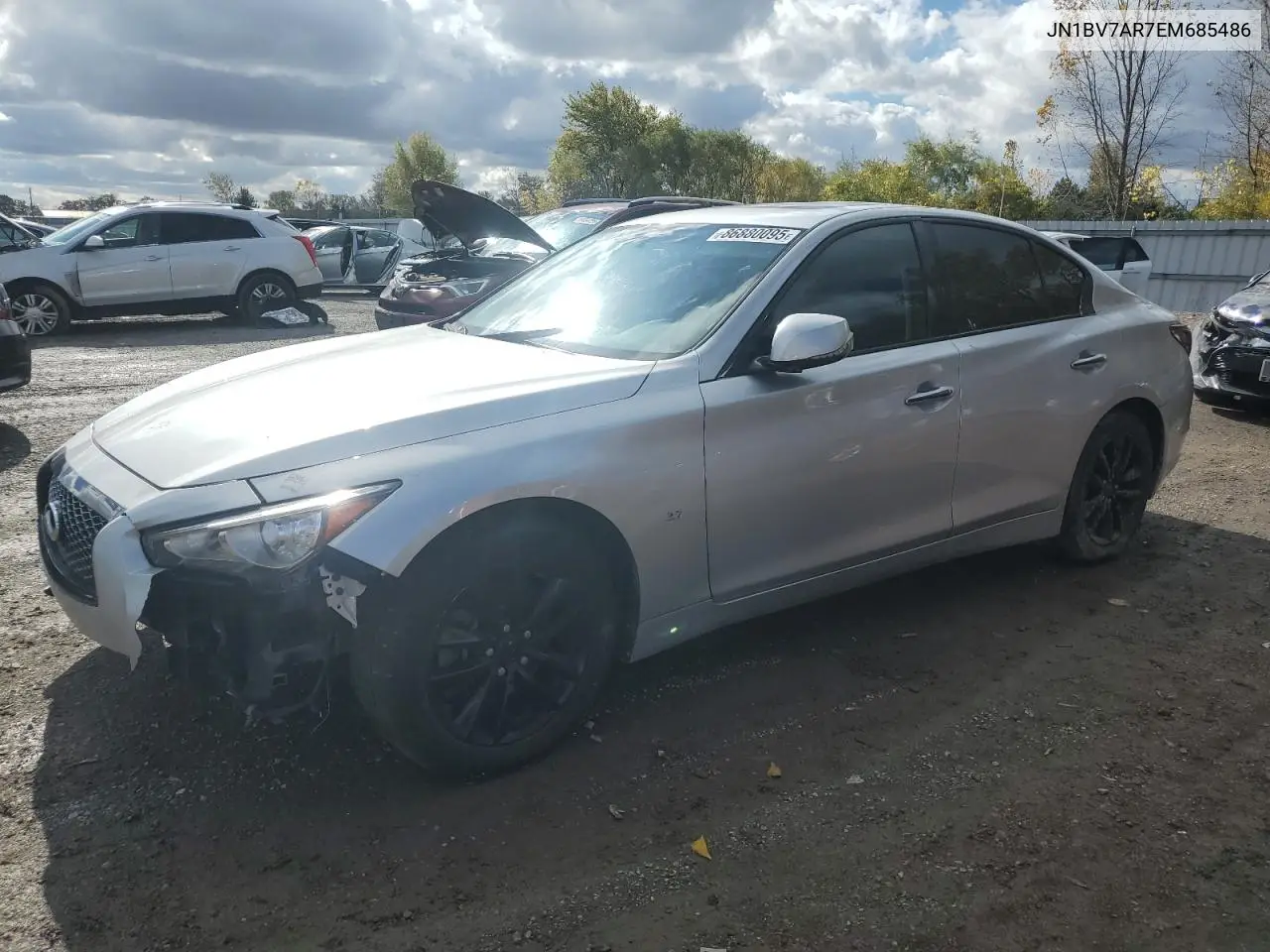 JN1BV7AR7EM685486 2014 Infiniti Q50 Base
