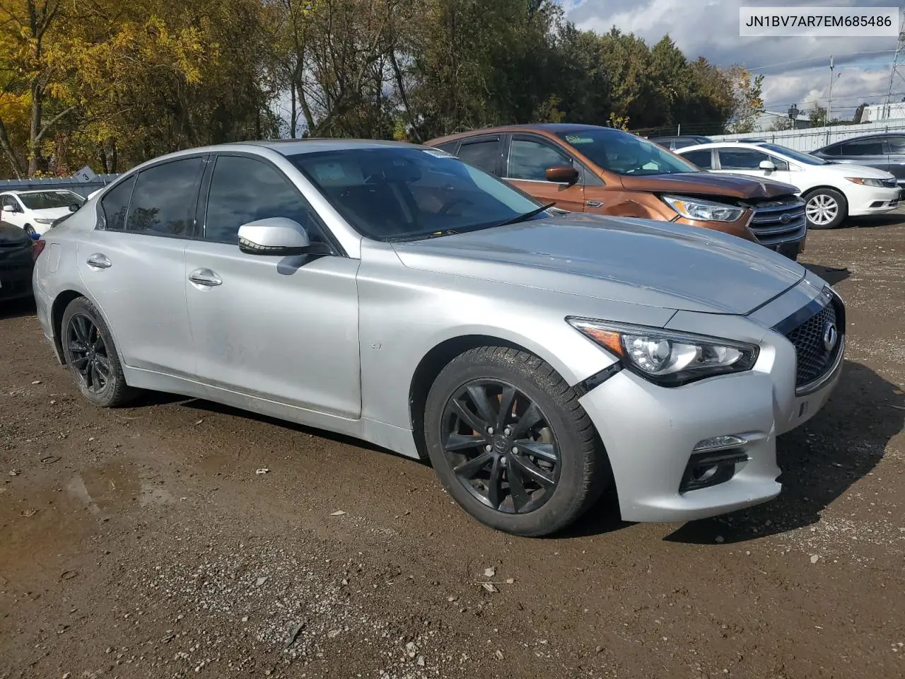 JN1BV7AR7EM685486 2014 Infiniti Q50 Base
