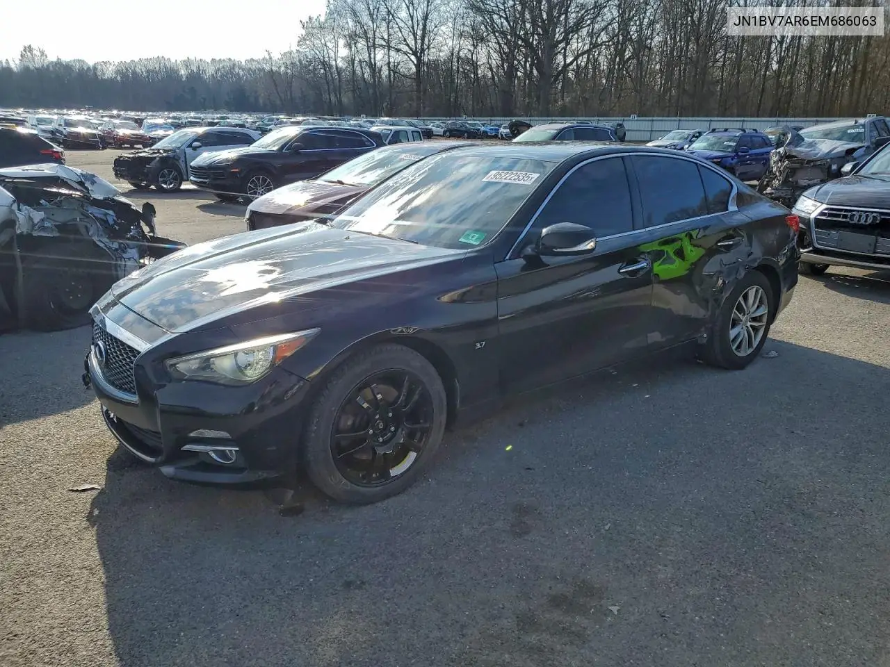 JN1BV7AR6EM686063 2014 Infiniti Q50 Base