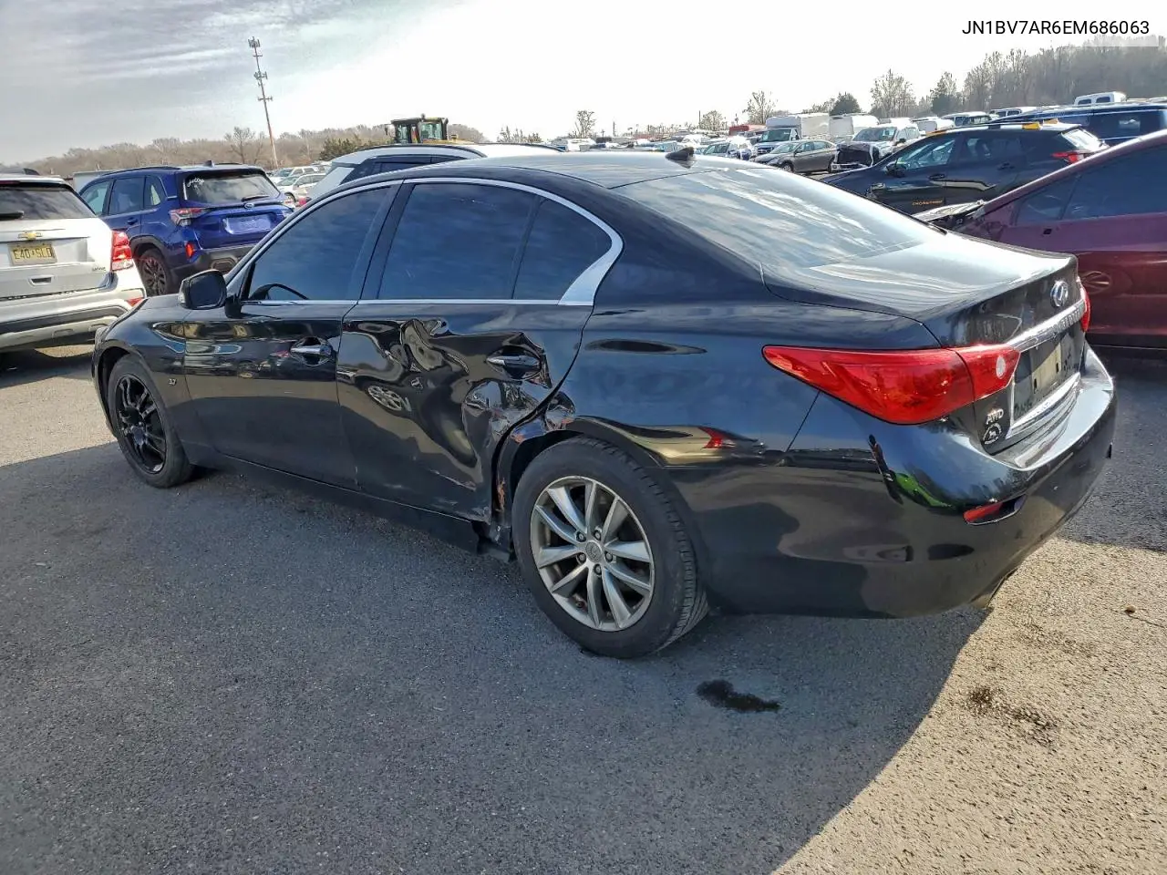 JN1BV7AR6EM686063 2014 Infiniti Q50 Base