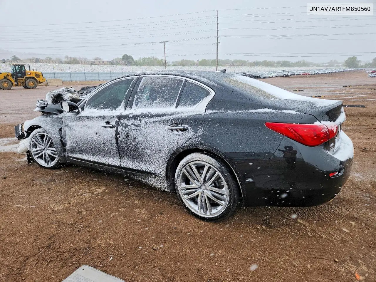 2015 Infiniti Q50 Hybrid Premium VIN: JN1AV7AR1FM850560 Lot: 50346486