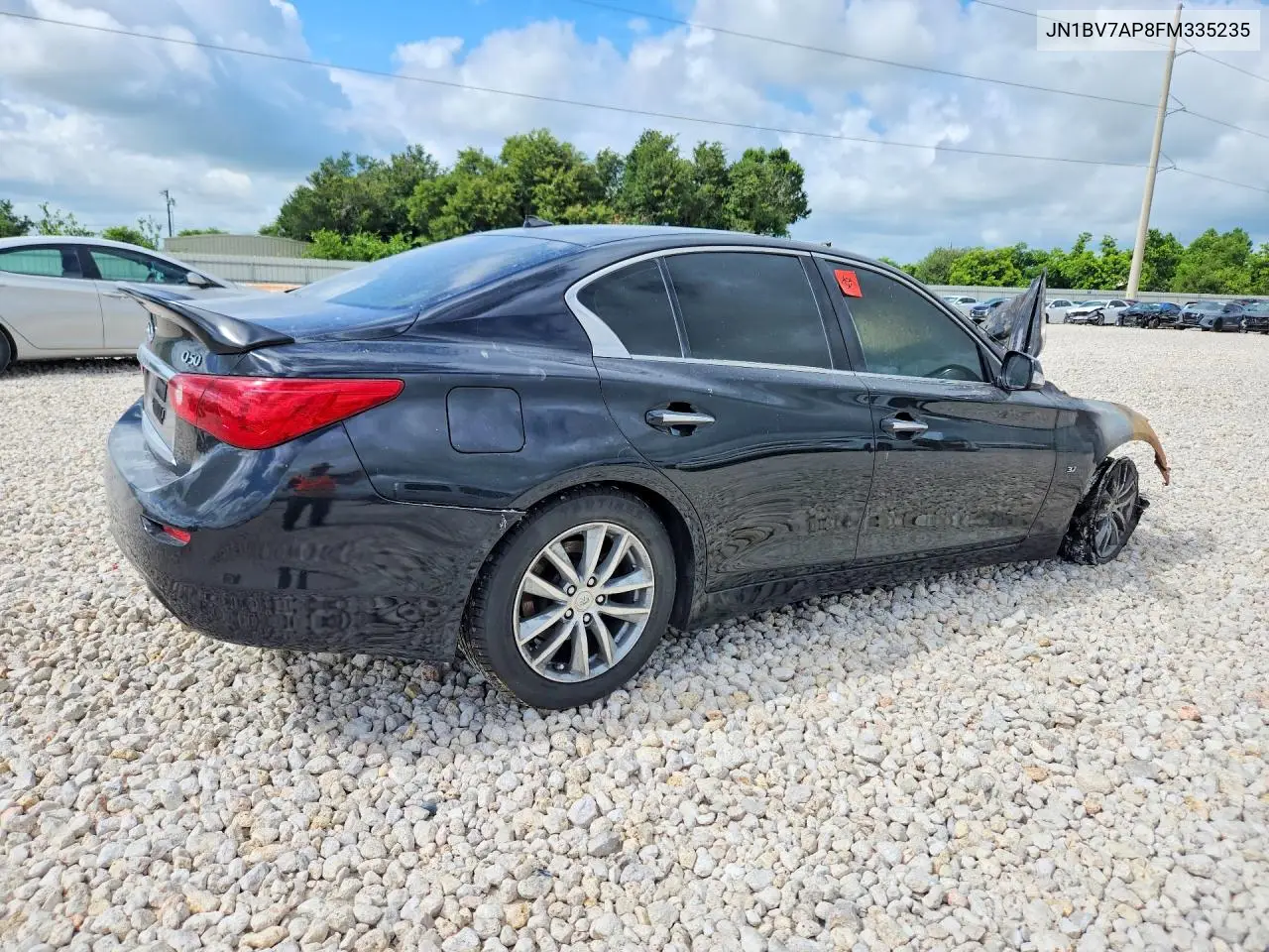 2015 Infiniti Q50 Premium VIN: JN1BV7AP8FM335235 Lot: 56616726