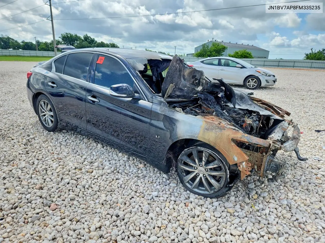 2015 Infiniti Q50 Premium VIN: JN1BV7AP8FM335235 Lot: 56616726