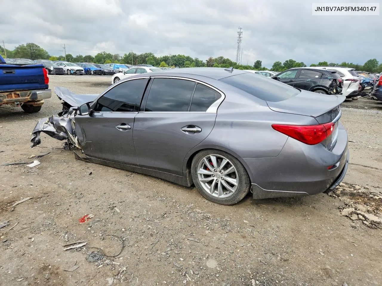 2015 Infiniti Q50 Premium VIN: JN1BV7AP3FM340147 Lot: 59862986