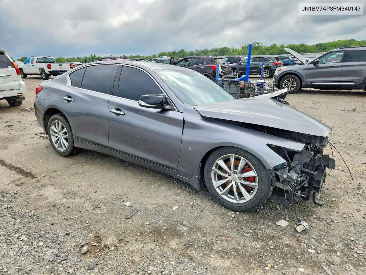 2015 Infiniti Q50 Premium VIN: JN1BV7AP3FM340147 Lot: 59862986
