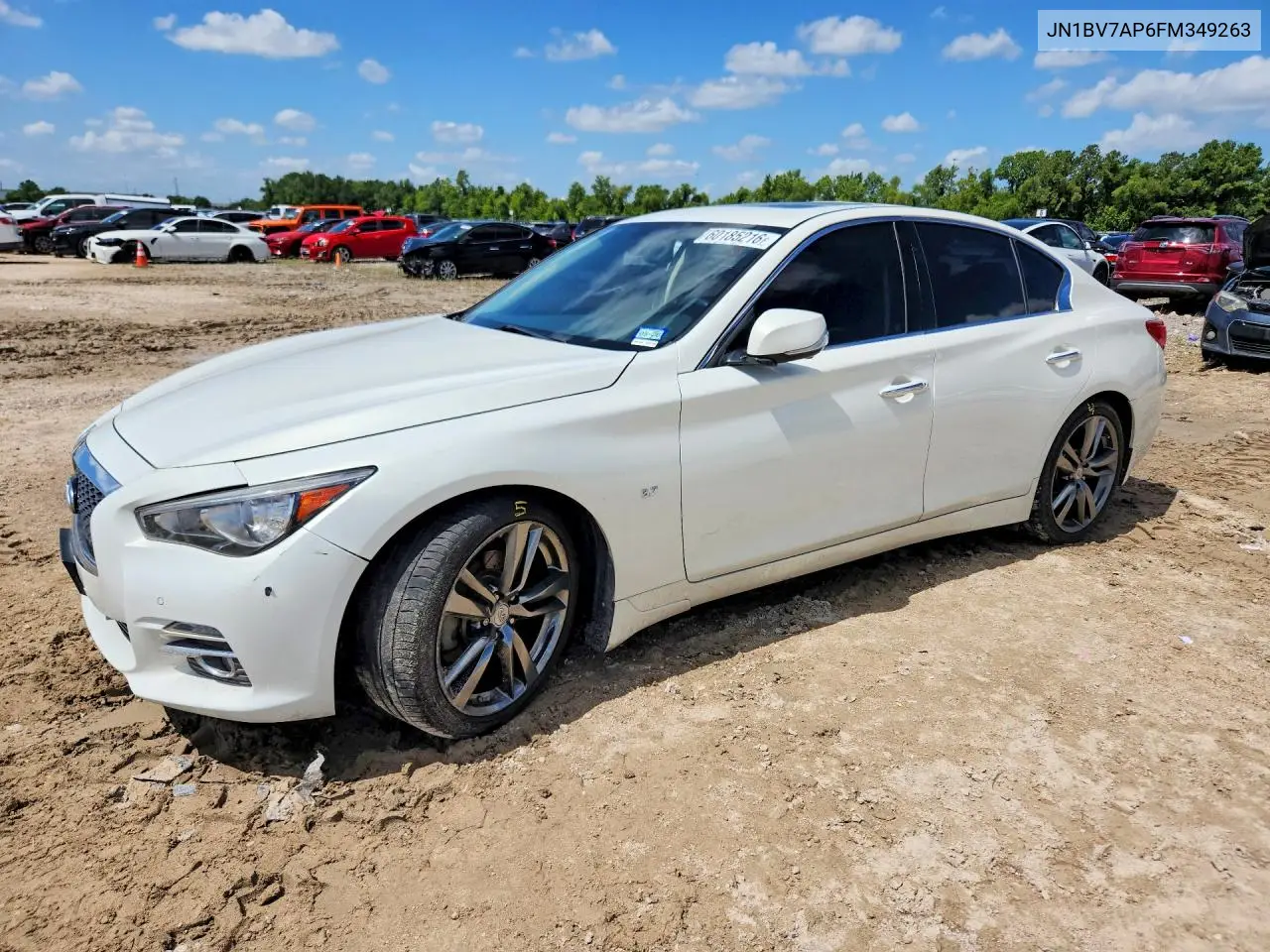 2015 Infiniti Q50 Base VIN: JN1BV7AP6FM349263 Lot: 60185216