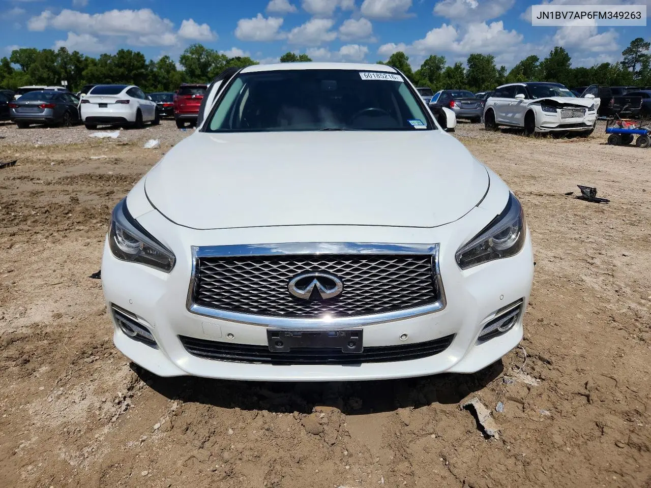 2015 Infiniti Q50 Base VIN: JN1BV7AP6FM349263 Lot: 60185216