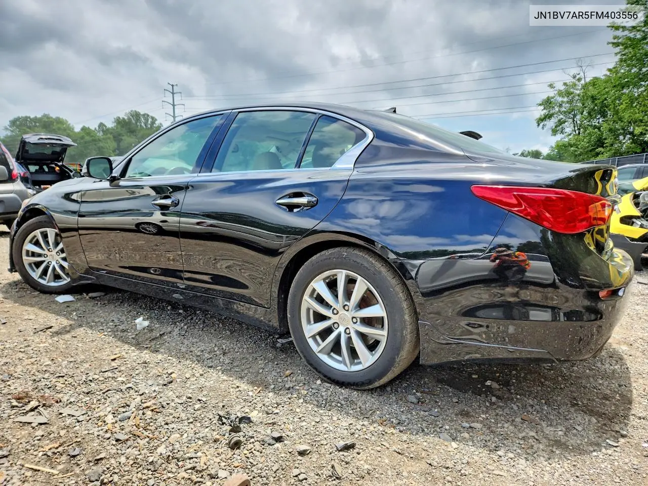 2015 Infiniti Q50 Premium VIN: JN1BV7AR5FM403556 Lot: 60418956
