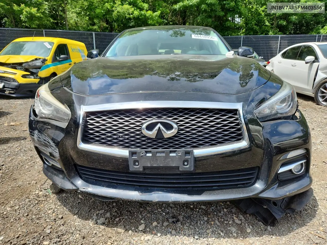 2015 Infiniti Q50 Premium VIN: JN1BV7AR5FM403556 Lot: 60418956